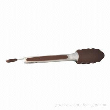 Brand New 11.2-inch Kitchen Tongs in Coffee